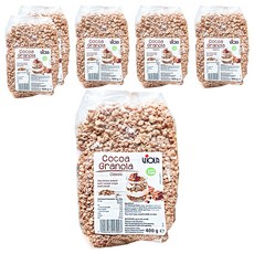 VIOLA 經典可可脆穀片 全素, 400g, 6包