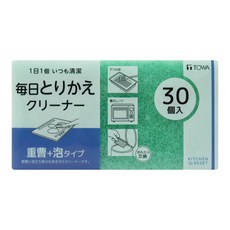 TOWA 東和產業 SCHÖN 一次性清潔海綿, 1包, 30片