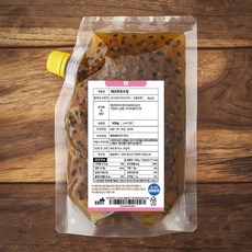 봄봄푸드 패션후르츠청, 500g, 1개