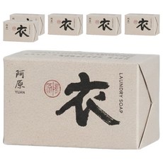 YUAN 阿原 衣皂 含橄欖油和椰子油, 180g, 6個