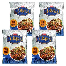 盛香珍 小魚干花生, 80g, 4包