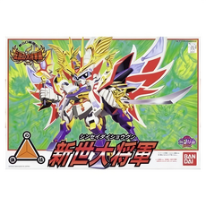 BANDAI SD鋼彈 BB戰士系列 120 傳說的大將軍篇 新世大將軍 組裝模型, 1個