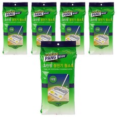 크린팡 대형 정전기 청소포 60매입, 5개