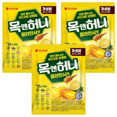 오리온 목앤허니 깔라맛시맛, 3개, 101.5g