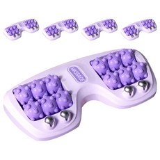 Jieum & 家用足部護理足部按摩器, 5個, 紫色