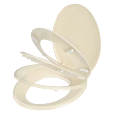 利台自動掀馬桶蓋 自動掀蓋設計 衛生方便 PP材質堅固耐用 安裝簡便, LH-161, 1個, 38 x 45cm