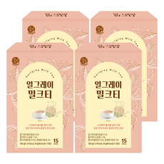 우리차 얼그레이 밀크티, 20g, 15개입, 4개