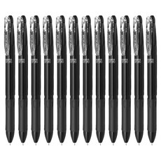 Zebra Clip-on Slim Soft 3C 3 色筆 0.7mm, 黑色, 12個