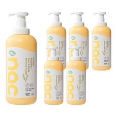 nac nac 酵素奶瓶餐盤蔬果洗潔慕斯, 6個, 700ml