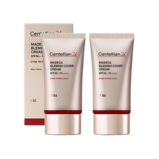 센텔리안24 마데카 블레미쉬 커버 크림 SPF50+ PA++++, 21호 라이트베이지, 45g, 2개