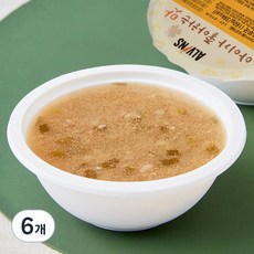 엘빈즈 한우 무우국, 160g, 6개