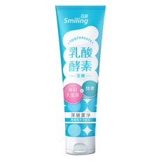 Smiling 百齡 乳酸酵素牙膏 深層潔淨, 130g, 1條