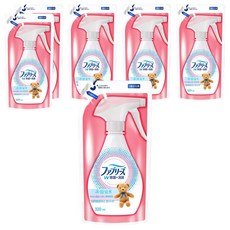 febreze 風倍清 W 織物除菌消臭噴霧 補充包 溫和無香, 320ml, 6包