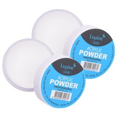 羽扇豆亞克力指甲粉 15g, Clear, 2罐