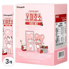 Changefit V酵素 莓果口味 30入, 3個, 90g