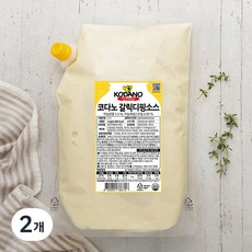 코다노 갈릭디핑 소스, 2kg, 2개
