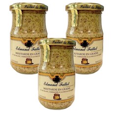 에드몬드팔롯 홀 그레인 머스타드, 205g, 3개