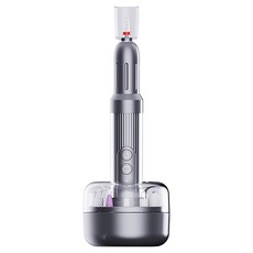 ANTIAN 電動美甲打磨機 自帶充電底座, 1個, 深灰色