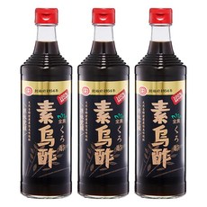 十全 素烏醋 蔬果釀製 100% 國產米使用 全素, 500ml, 3瓶