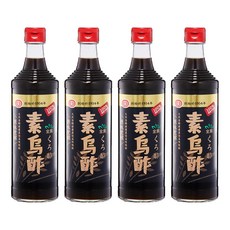 十全 素烏醋, 蔬果釀製, 100% 國產米使用, 全素, 500ml, 4瓶