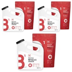 Rainbow Shop Wang Tok Tokki 小蘇打補充裝, 1kg, 3組