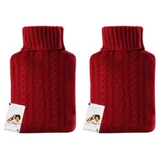 Hugo Frosch 保溫袋 Hot Pack 標準針織紅 1.8L, 2個