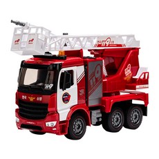 YOO&won 泰坦119消防車可動玩具, 1個, 混合顏色