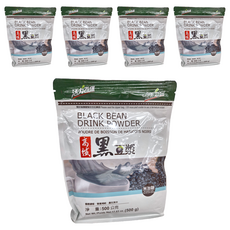 健康時代 高纖黑豆漿 無糖, 500g, 5包