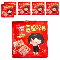 維力 張君雅小妹妹 辛辣捏碎麵, 200g, 6袋