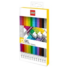LEGO 樂高 積木原子筆, 紅色 + 橘色 + 黃色 + 綠色 + 深綠色 + 淺藍色 + 藍色 + 棕色 + 黑色 + 灰色 + 深紫色 + 淺紫色, 1盒
