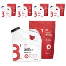 Rainbow Shop Wang Tok Tokki 小蘇打補充裝, 1kg, 5組