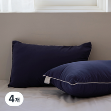 아임리빙 사계절 스윗엣지 통세탁 베개, 네이비, 4개