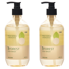Aforest 清新草本廚房洗潔精, 485ml, 2個