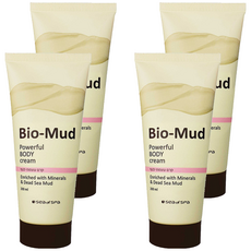 Sea of Spa Bio-Mud 強效體霜, 富含礦物質和死海泥 200ml, 4條