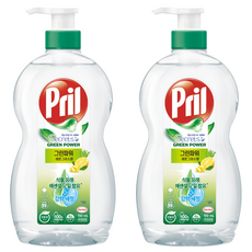 프릴 시크릿 오브 그린파워 주방세제 레몬그라스향, 700ml, 2개