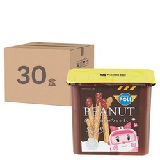 嬌旺製菓 花生巧克力沾醬餅乾杯 波力聯名, 雲林縣在地花生製成, 50g, 30盒