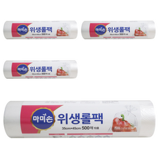 마미손 위생 롤팩 10호 특대형, 500개입, 4개