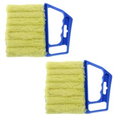 Postroad 百葉窗清潔縫隙刷, 藍色, 2個