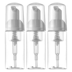 FaSoLa 多用途慕斯起泡瓶 Set 3個，透明 50ml, FA-YF-307