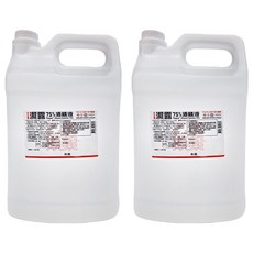 安皮露 潔露75%酒精, 4L, 2桶