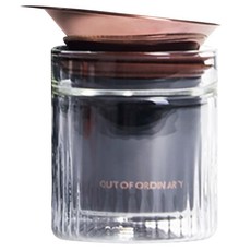 TPYE 沏派 觀徹飛行壺 戶外旅行茶具組, 1組, 玻璃壺 + 杯子, 境黑