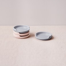 BOWLBOWL 韓國製 Nordic BolBol 筷匙架, 灰色+粉紅色, 4個