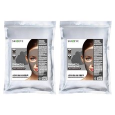스킨아이 참숯 모공 에스테틱 피부관리샵용 모델링팩 1kg, 1개입, 2개