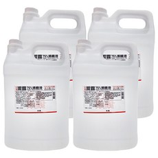 安皮露 潔露75%酒精, 4L, 4桶