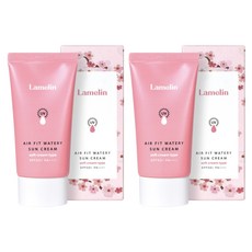 라멜린 에어 핏 워터리 선크림 SPF50+ PA++++, 50ml, 2개