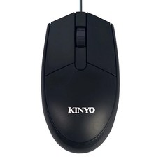 Kinyo USB光學滑鼠, KM-601, 黑色