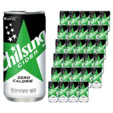 칠성사이다 제로, 210ml, 90개