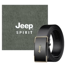 JEEP SPIRIT 男士休閒天然牛皮皮帶 + 禮盒組 BT0475