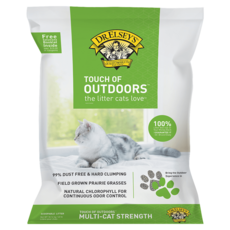 DR.ELSEY'S 艾爾博士 紓壓綠 OUTDOORS透氣舒心貓砂, 天然牧草配方，低粉塵，強力凝結, 原野清香, 18.14kg, 1包