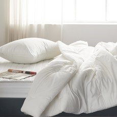 gBEDDING 60支棉素色薄被, 白色